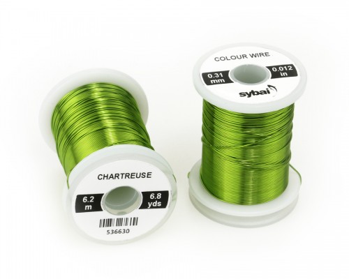 Colour Wire, 0.31 mm, Chartreuse